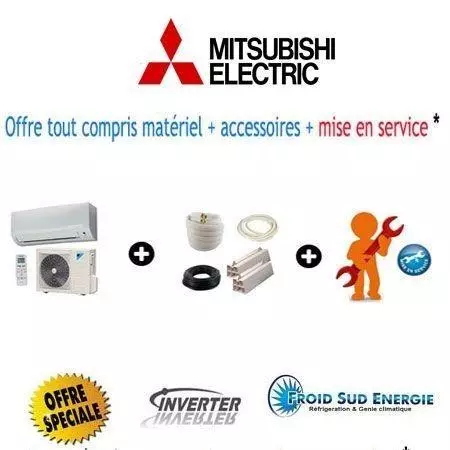 clim pret a poser Mitsubishi-electric