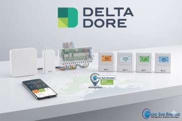 Régulation gainable - Pack Delta 8000 Delta Dore 