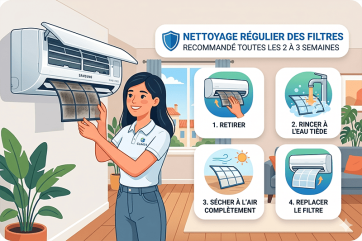Guide Expert : Entretien des filtres de climatisation avec Froid sud energie
