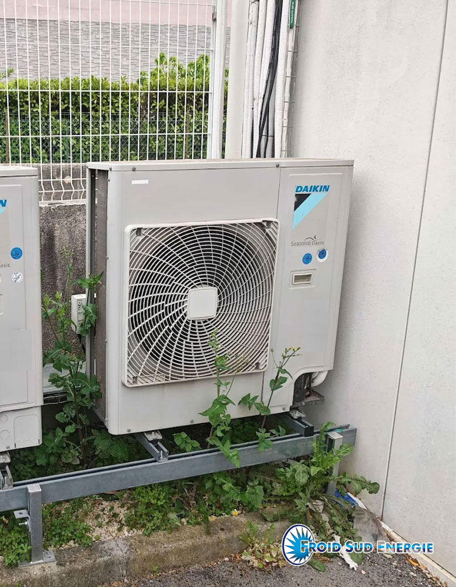 Installation d'une climatisation Daikin VRV 4 - Froid sud energie