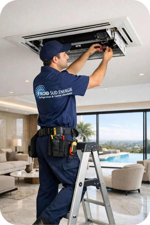 Entretien climatisation par Froid sud energie