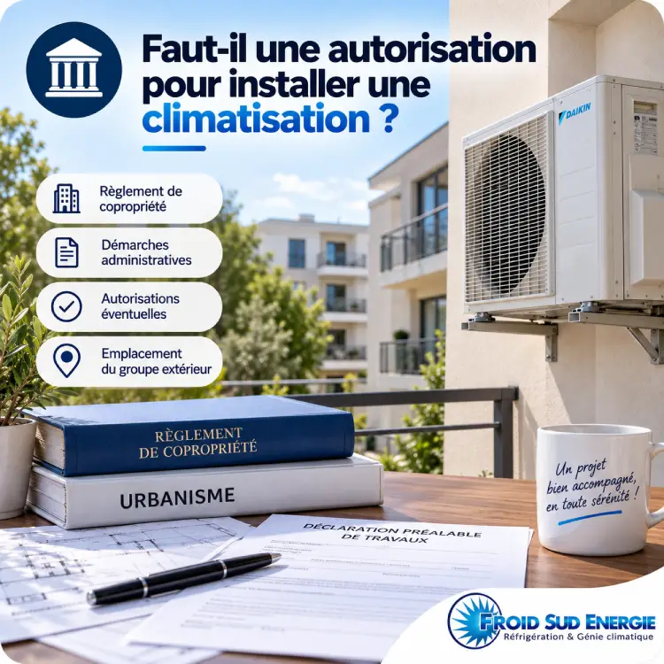 Autorisation pour installer une clim