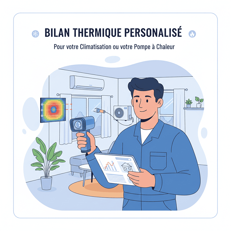 Optmiser l'installation de son climatiseur avec un Bilan thermique