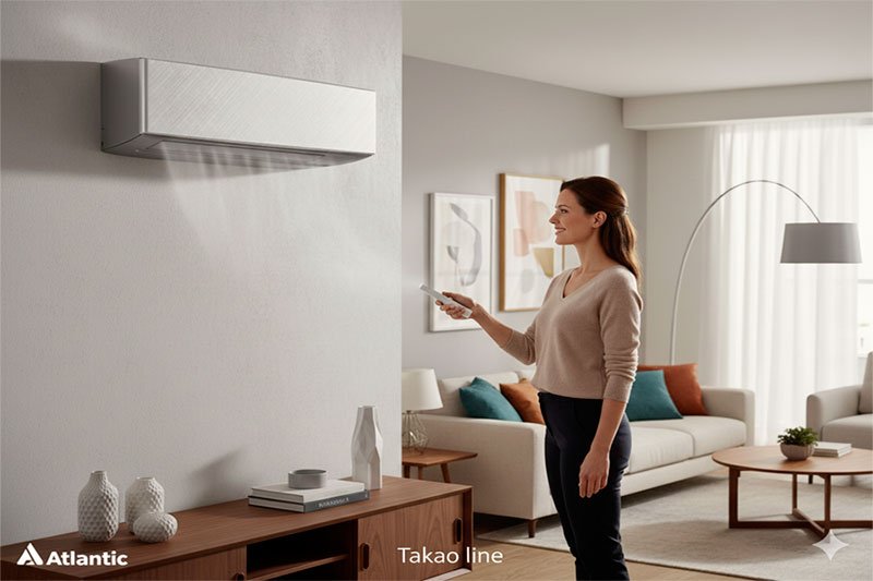 Climatiseur monosplit Atlantic Fujitsu Takao Line