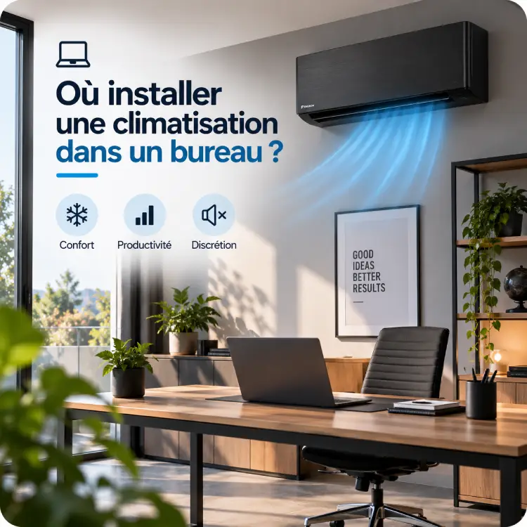 Climatisation dans un bureau