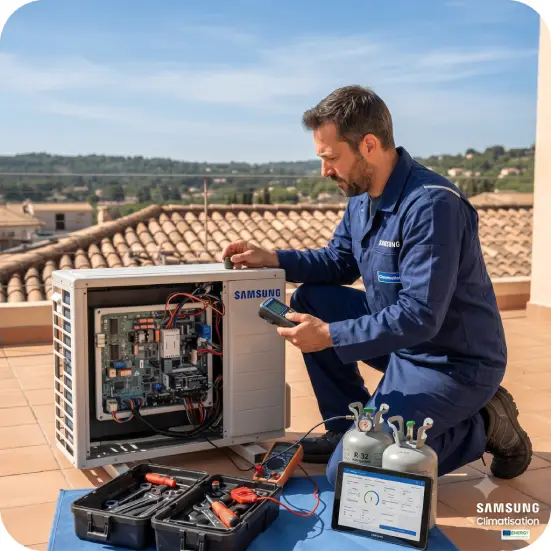 Depannage climatisation Samsung Froidsudenergie