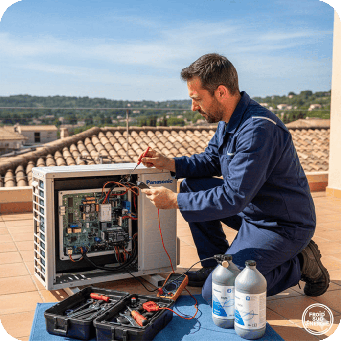 Depannage et entretien climatisation Panasonic