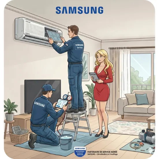 Entretien clim samsung