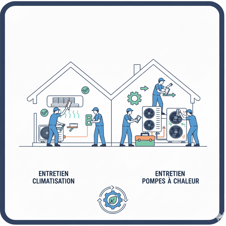 Nos entretiens de climatisation