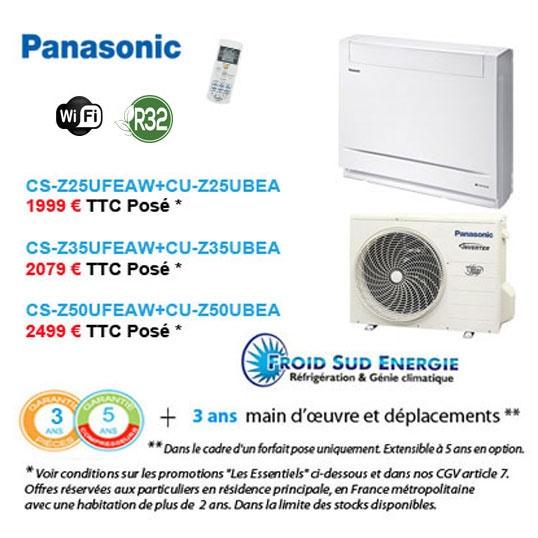Climatisation Panasonic Console UFEAW