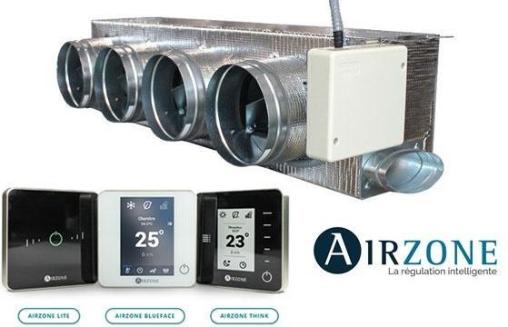 Plenum Airzone climatiseurs Inverter 