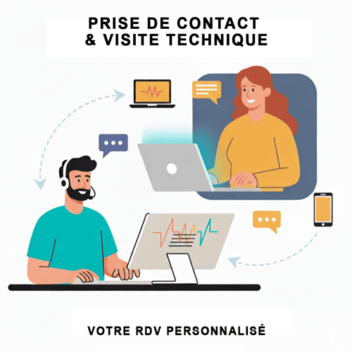 Rendez vous et visite technique climatisation Montepellier