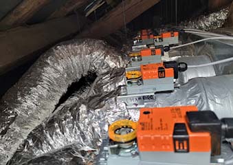 Installation d'une climatisation gainable a Montpellier