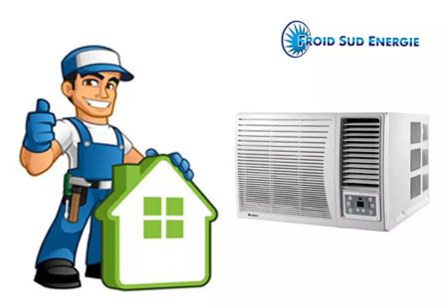 Climatisation réversible monobloc