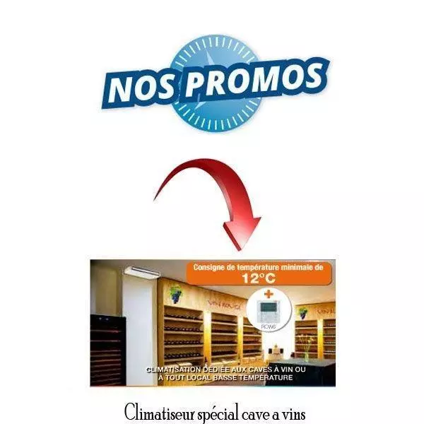 Promotions clim pour caves a vin