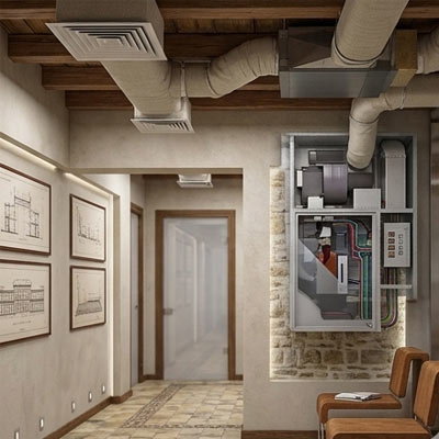 Entretien climatisation gainable Atlantic