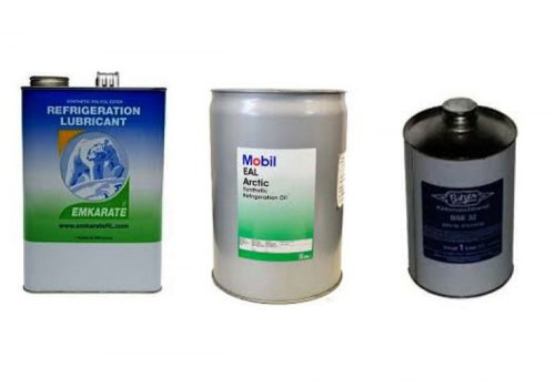 Les huiles frigorigènes