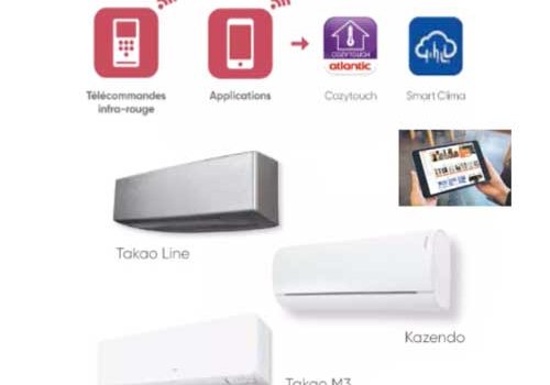 Climatiseurs monosplit Atlantic-Fujitsu